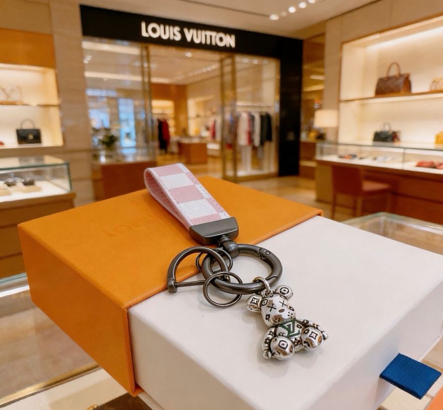 Louis Vuitton Jewelry New Release LV Keychain lv New Charm Anger Forest Keychain — AAA Quality Replica — photo 4