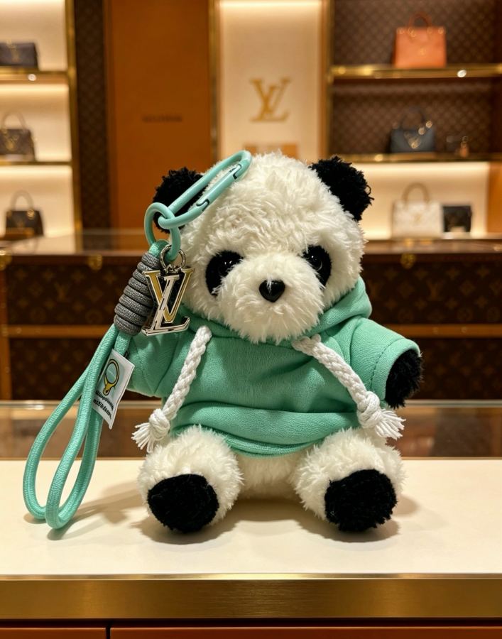 Louis Vuitton Jewelry New Release LV Keychain lv New Charm Anger Forest Keychain — 1:1 Replica — photo 7
