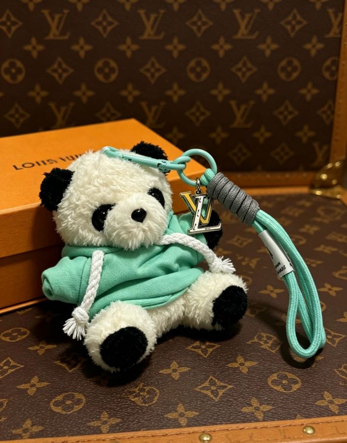 Louis Vuitton Jewelry New Release LV Keychain lv New Charm Anger Forest Keychain — 1:1 Replica — photo 6