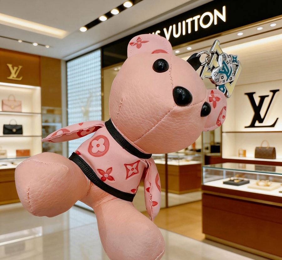 Louis Vuitton Jewelry New Release LV Keychain lv New Charm Anger Forest Keychain — AAA Quality Replica — photo 3