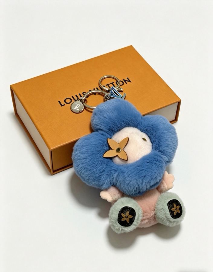 Louis Vuitton Jewelry New Release LV Keychain lv New Charm Anger Forest Keychain — Premium Replica