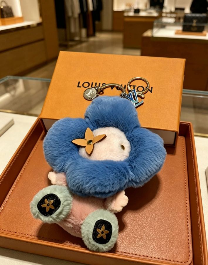 Louis Vuitton Jewelry New Release LV Keychain lv New Charm Anger Forest Keychain — Premium Replica — photo 3