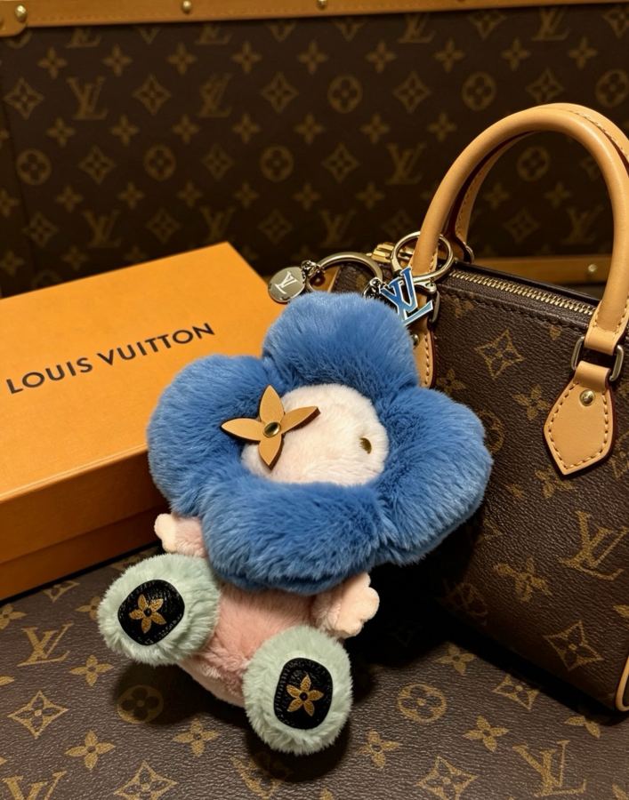 Louis Vuitton Jewelry New Release LV Keychain lv New Charm Anger Forest Keychain — Premium Replica — photo 6