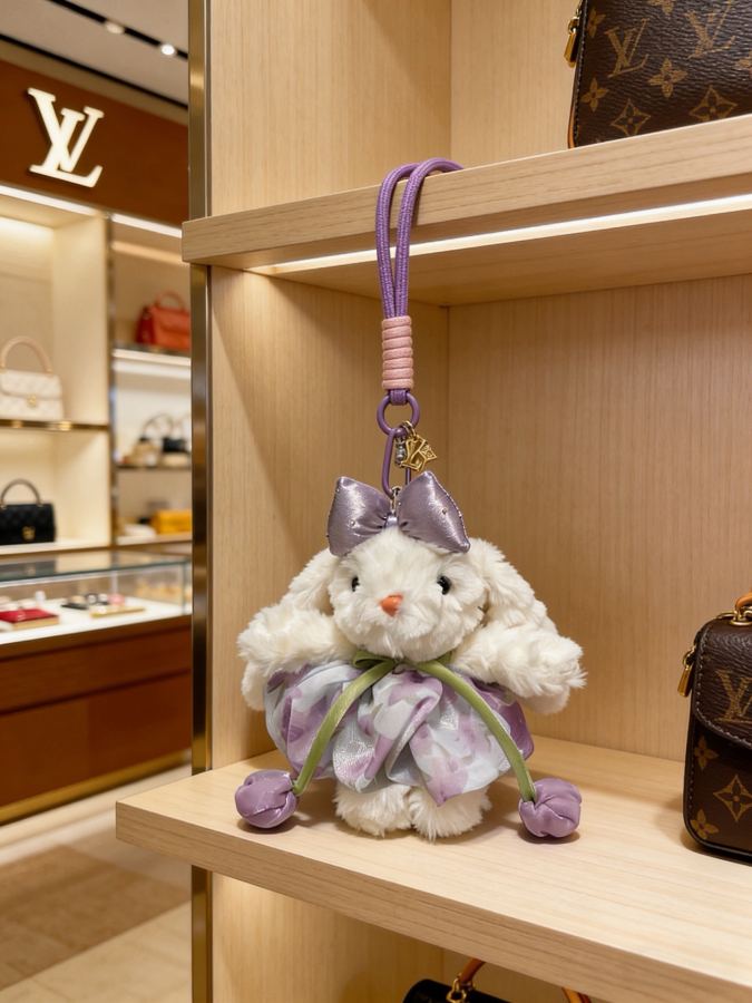 Louis Vuitton Jewelry New Release LV Keychain lv New Charm Anger Forest Keychain — Premium Replica — photo 6