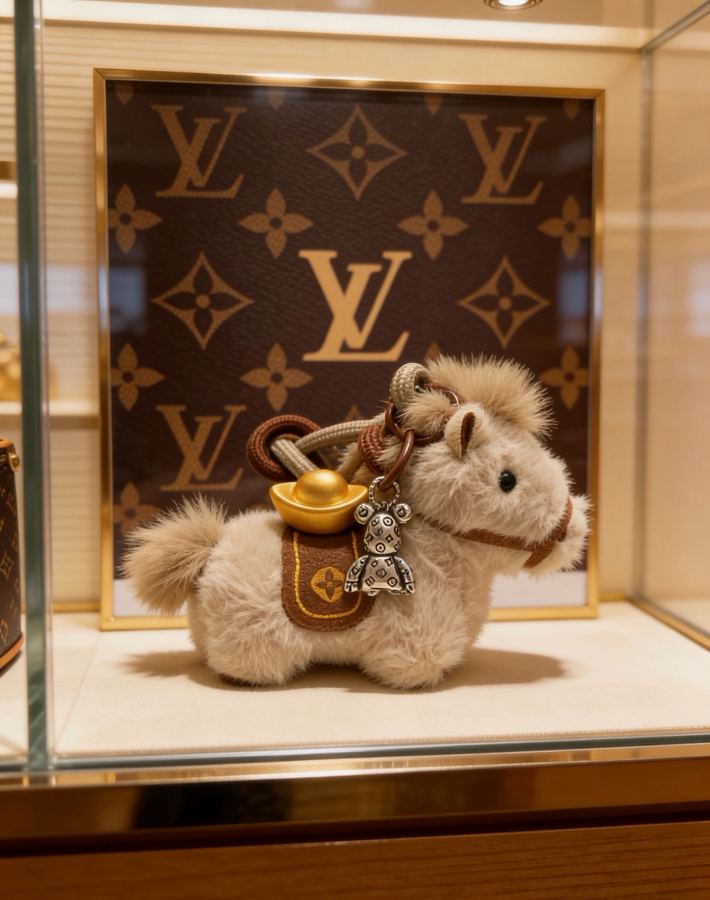 Louis Vuitton Jewelry New Release LV Keychain lv New Charm Anger Forest Keychain — Premium Replica — photo 2