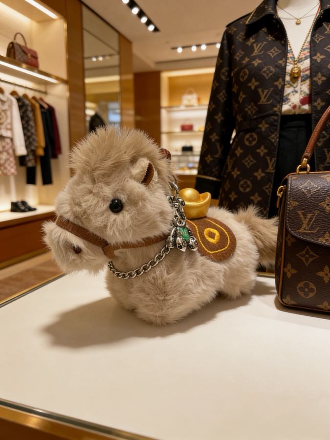 Louis Vuitton Jewelry New Release LV Keychain lv New Charm Anger Forest Keychain — Premium Replica — photo 5