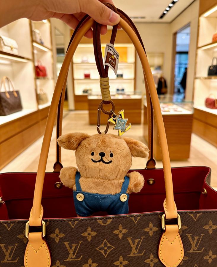 Louis Vuitton Jewelry New Release LV Keychain lv New Charm Anger Forest Keychain — 1:1 Replica — photo 6