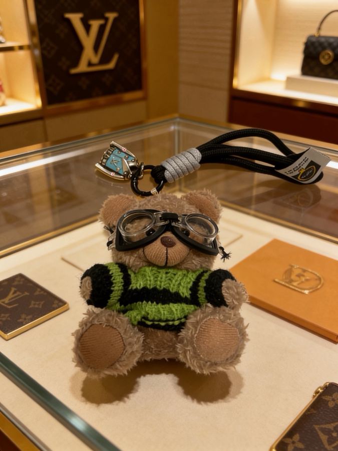 Louis Vuitton Jewelry New Release LV Keychain lv New Charm Anger Forest Keychain — AAA Quality Replica — photo 8
