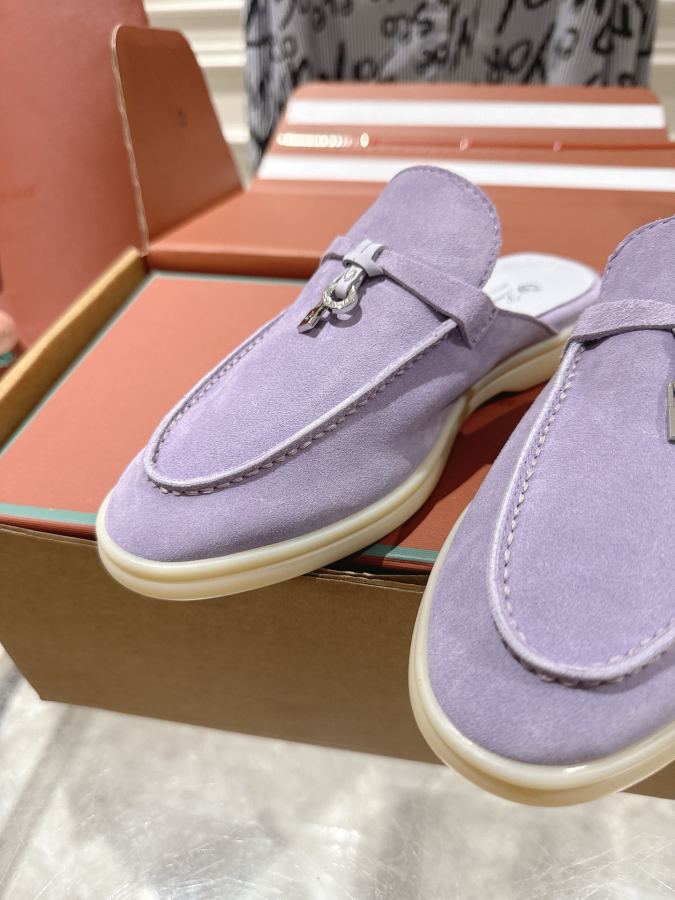 LP women's shoes Loro Piana Semi-drag top upgraded version, new colors, versatile for summer — 1:1 Replica — photo 8