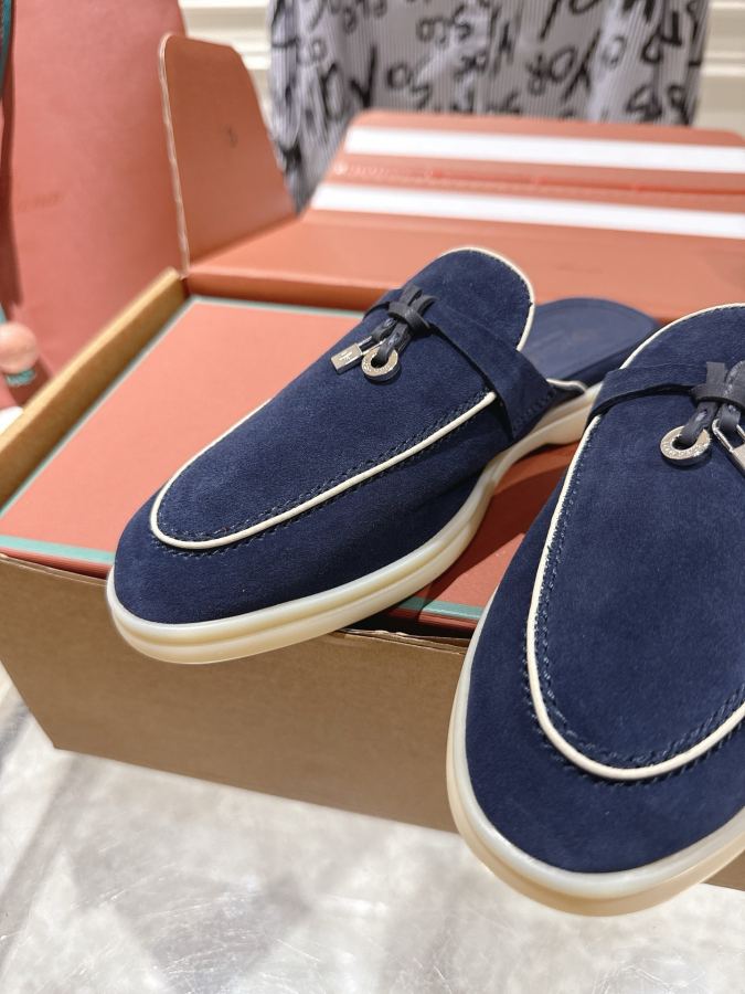 LP women's shoes Loro Piana Semi-drag top upgraded version. This year's Lp has new colors again, — 1:1 Replica — photo 8