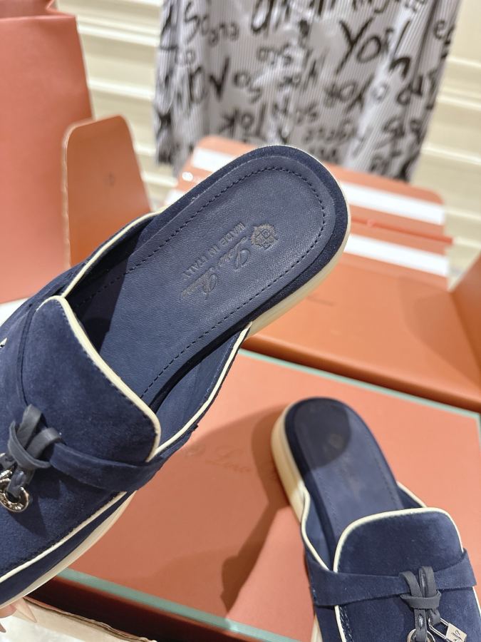 LP women's shoes Loro Piana Semi-drag top upgraded version. This year's Lp has new colors again, — 1:1 Replica — photo 7