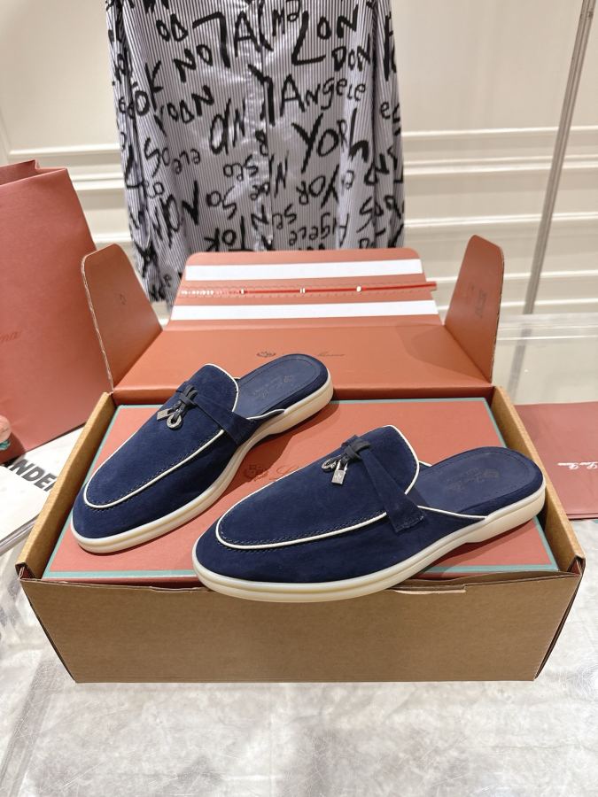 LP women's shoes Loro Piana Semi-drag top upgraded version. This year's Lp has new colors again, — 1:1 Replica — photo 3