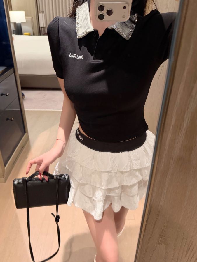 Miumiu Mulher MIUMI* POLO SML — photo 4