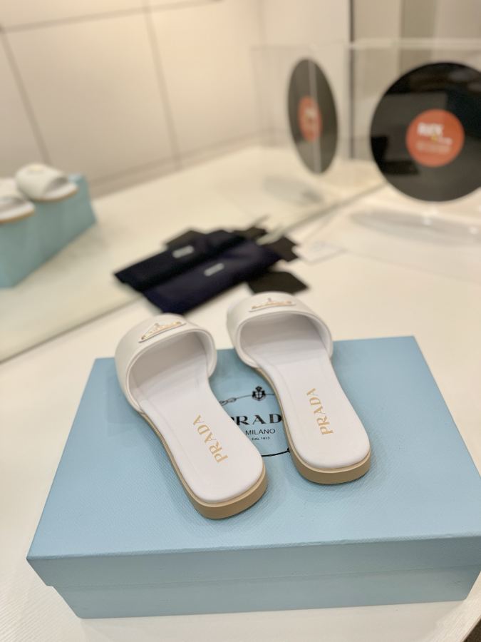 Prada women's shoes Factory price "Prada woven slippers" — 1:1 Replica For Sale — photo 8