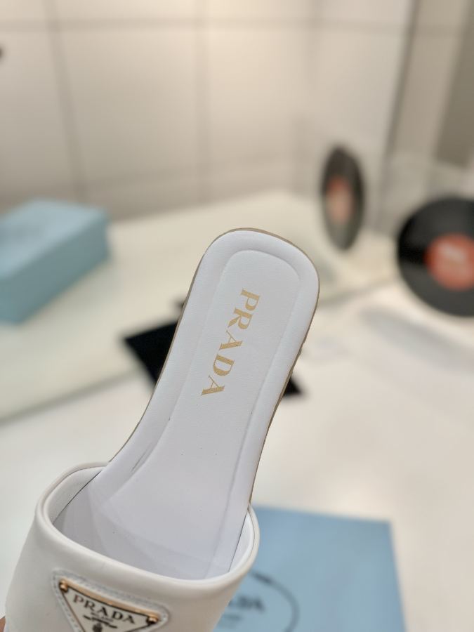 Prada women's shoes Factory price "Prada woven slippers" — 1:1 Replica For Sale — photo 6