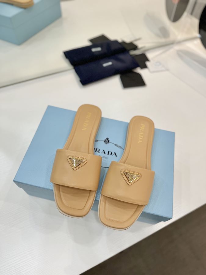 Prada women's shoes Factory price "Prada woven slippers" — AAA Quality Replica — photo 3