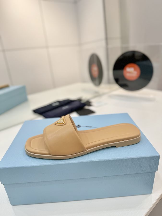 Prada women's shoes Factory price "Prada woven slippers" — AAA Quality Replica — photo 4