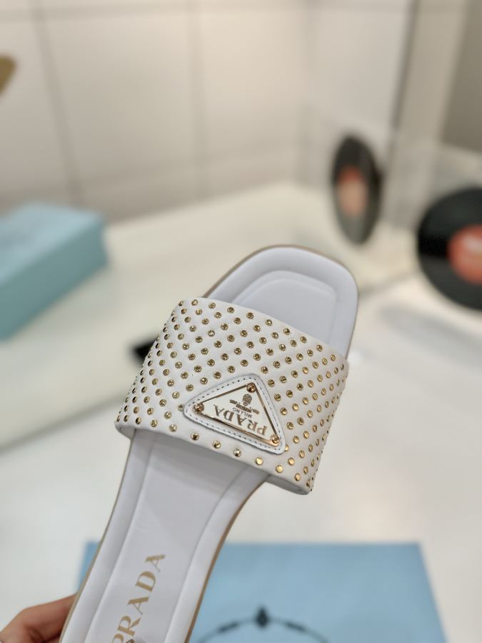 Prada women's shoes Factory price "Prada woven slippers" — AAA Quality Replica — photo 5