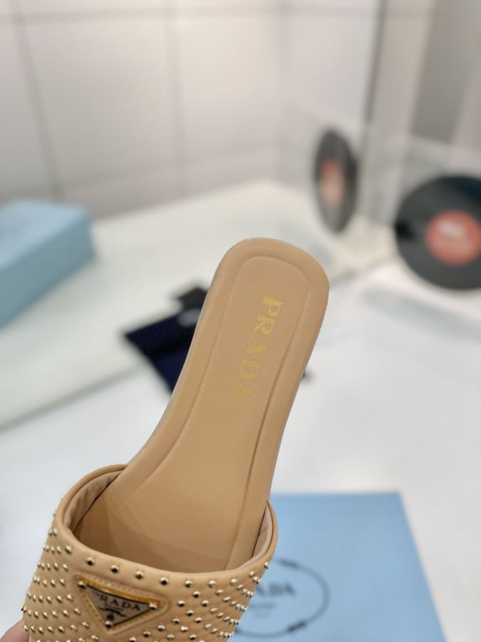 Prada women's shoes Factory price "Prada woven slippers" — 1:1 Replica For Sale — photo 6