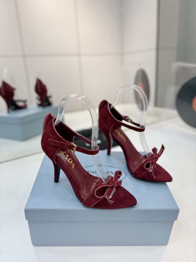 Prada women's shoes Factory price "Prada Bow " — AAA Quality Replica