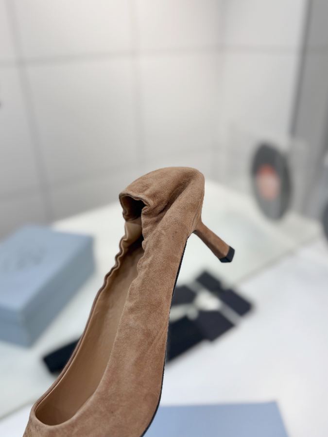 Prada women's shoes Factory price PRADA pointed toe high heels, — 1:1 Replica — photo 6