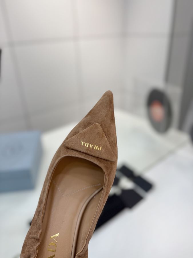 Prada women's shoes Factory price PRADA pointed toe high heels, — 1:1 Replica For Sale — photo 5
