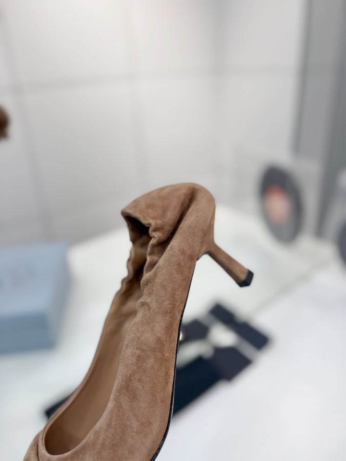 Prada women's shoes Factory price PRADA pointed toe high heels, — 1:1 Replica For Sale — photo 6