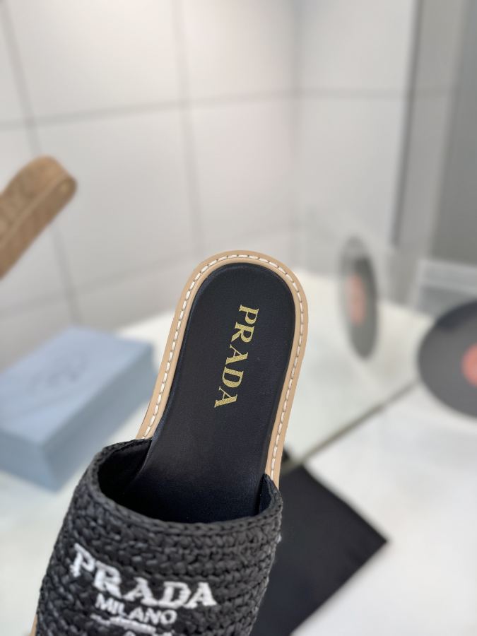 Prada women's shoes Factory price "PRADA woven electric embroidery" — Premium Replica — photo 6