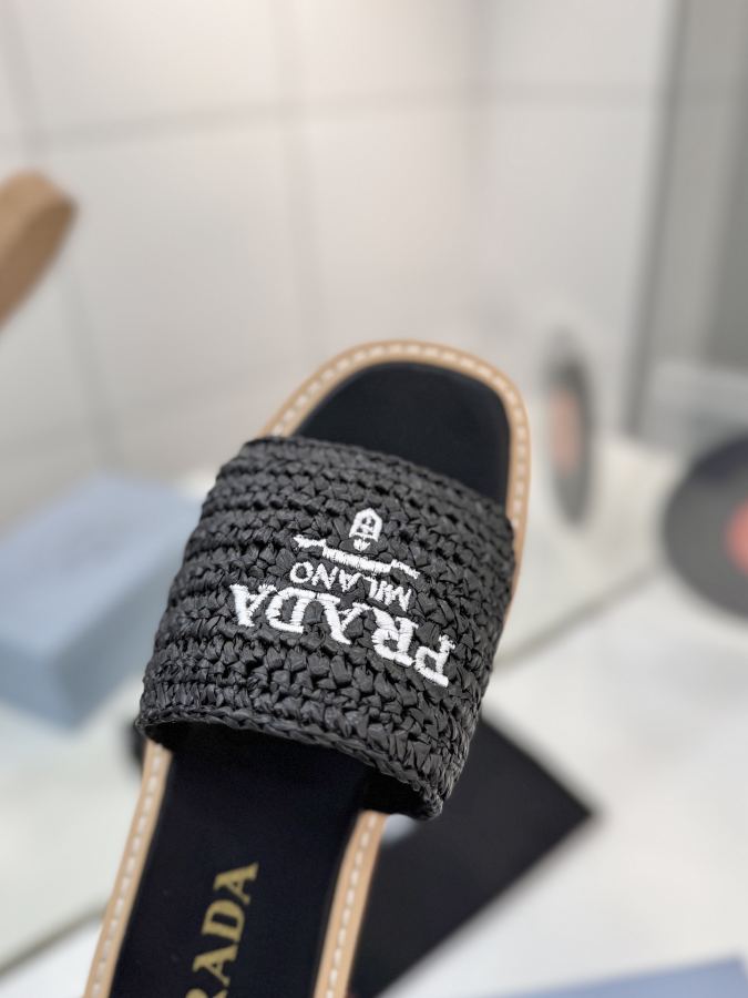 Prada women's shoes Factory price "PRADA woven electric embroidery" — Premium Replica — photo 5