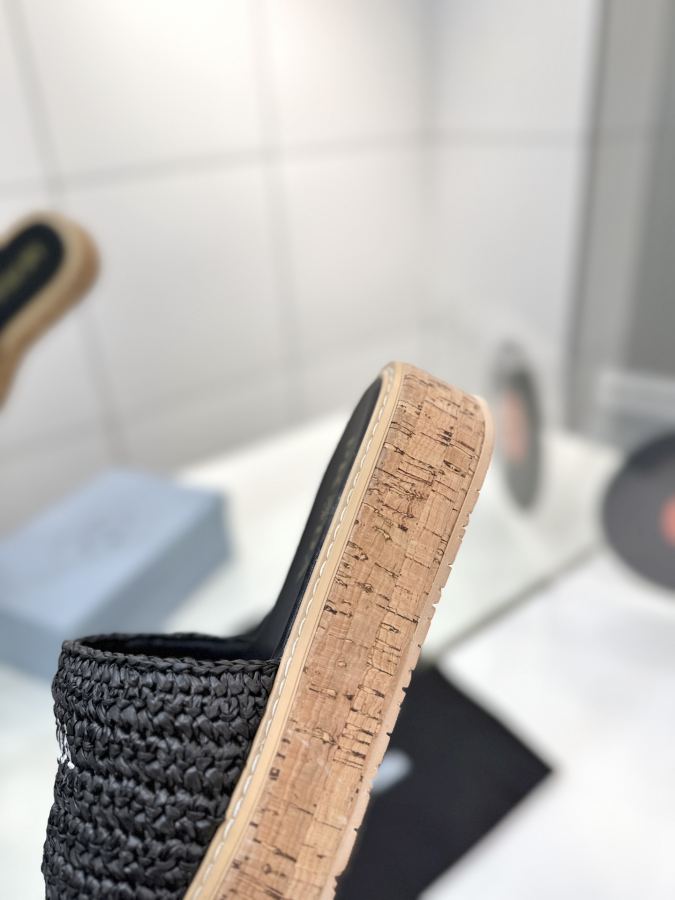Prada women's shoes Factory price "PRADA woven electric embroidery" — Premium Replica — photo 7