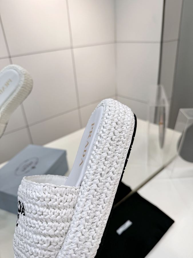 Prada women's shoes Factory price "PRADA woven electric embroidery" — 1:1 Replica For Sale — photo 6