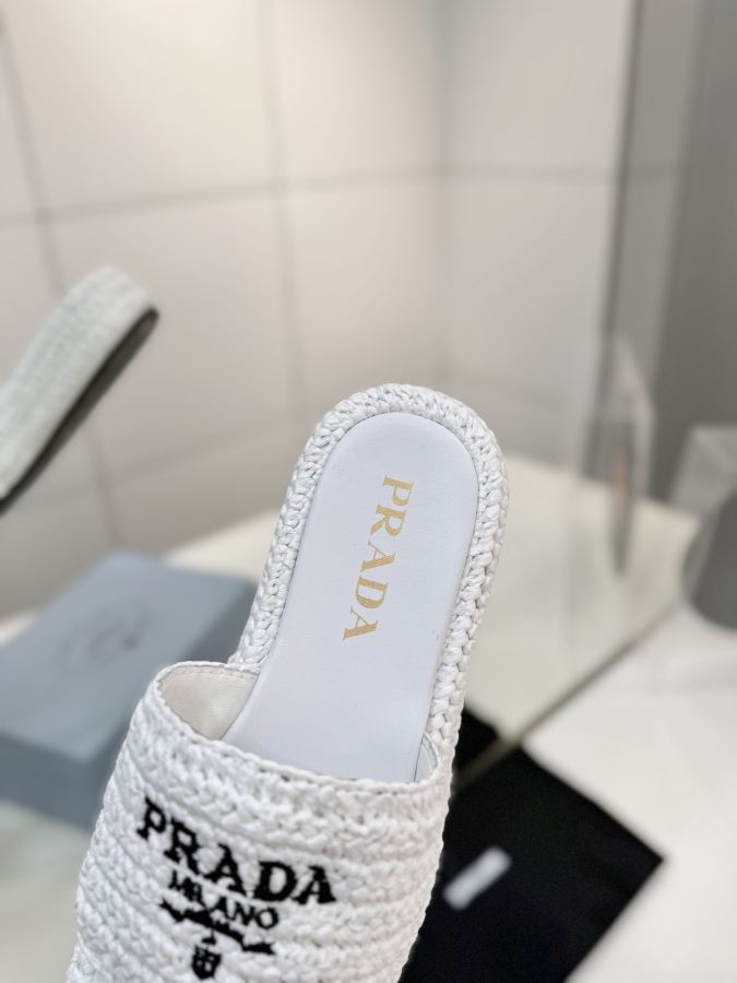 Prada women's shoes Factory price "PRADA woven electric embroidery" — 1:1 Replica For Sale — photo 7
