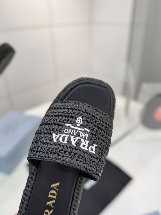 Prada women's shoes Factory price "PRADA woven electric embroidery" — Premium Replica — photo 5