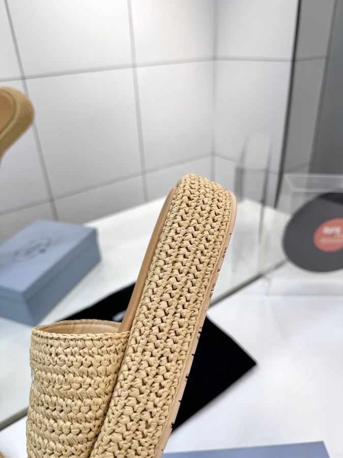 Prada women's shoes Factory price "PRADA woven electric embroidery" — 1:1 Replica — photo 7