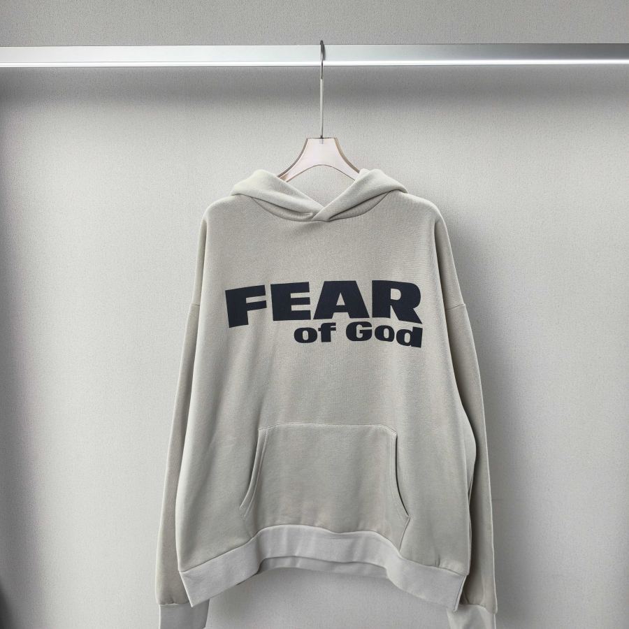 Fear of God Clothes FEAR OF GOD Vintage Fear Is Gone Hoodie — Premium Replica