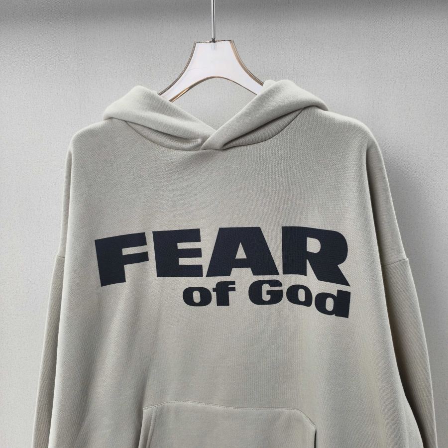 Fear of God Clothes FEAR OF GOD Vintage Fear Is Gone Hoodie — Premium Replica — photo 3