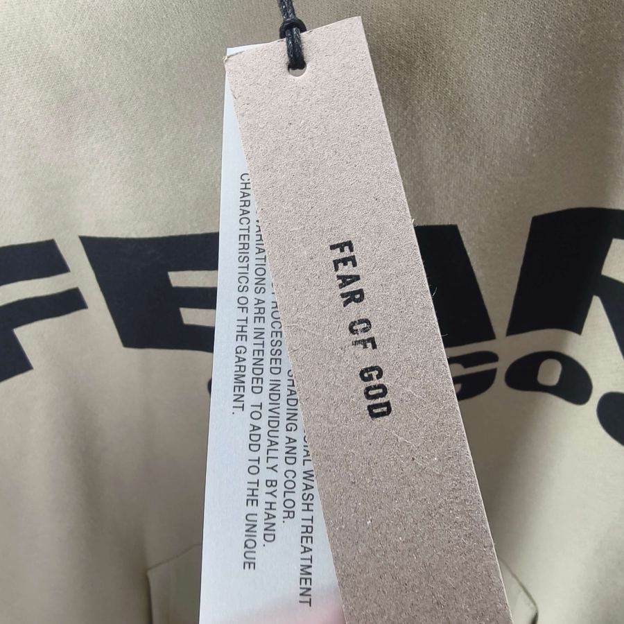 Fear of God Clothes FEAR OF GOD Vintage Fear Is Gone Hoodie — Premium Replica — photo 11