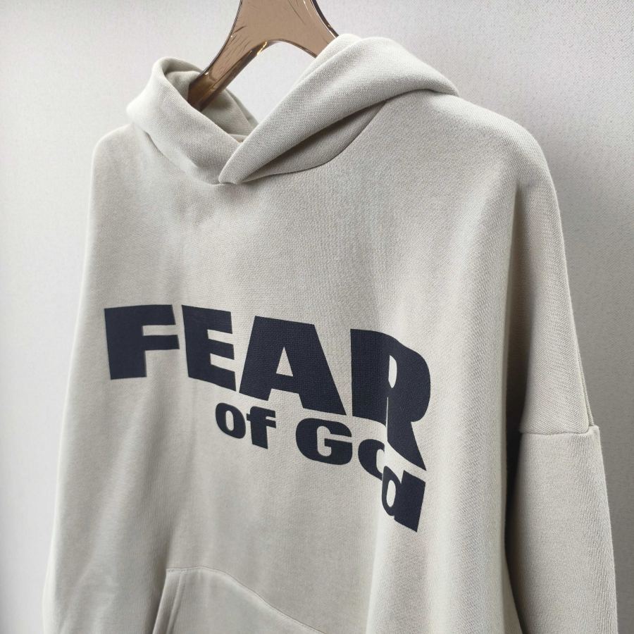 Fear of God Clothes FEAR OF GOD Vintage Fear Is Gone Hoodie — Premium Replica — photo 5