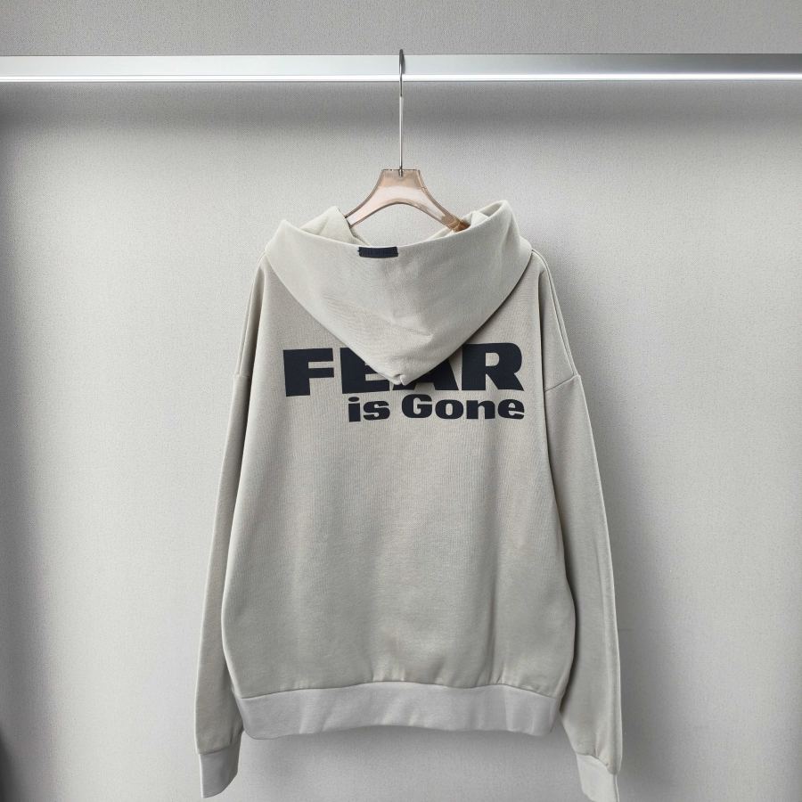 Fear of God Clothes FEAR OF GOD Vintage Fear Is Gone Hoodie — Premium Replica — photo 2