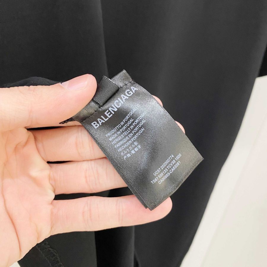 BALENCIAGA men Balenciaga 26 SS logo T 280g OS 48-56 173 143 48 — 1:1 Replica — photo 7