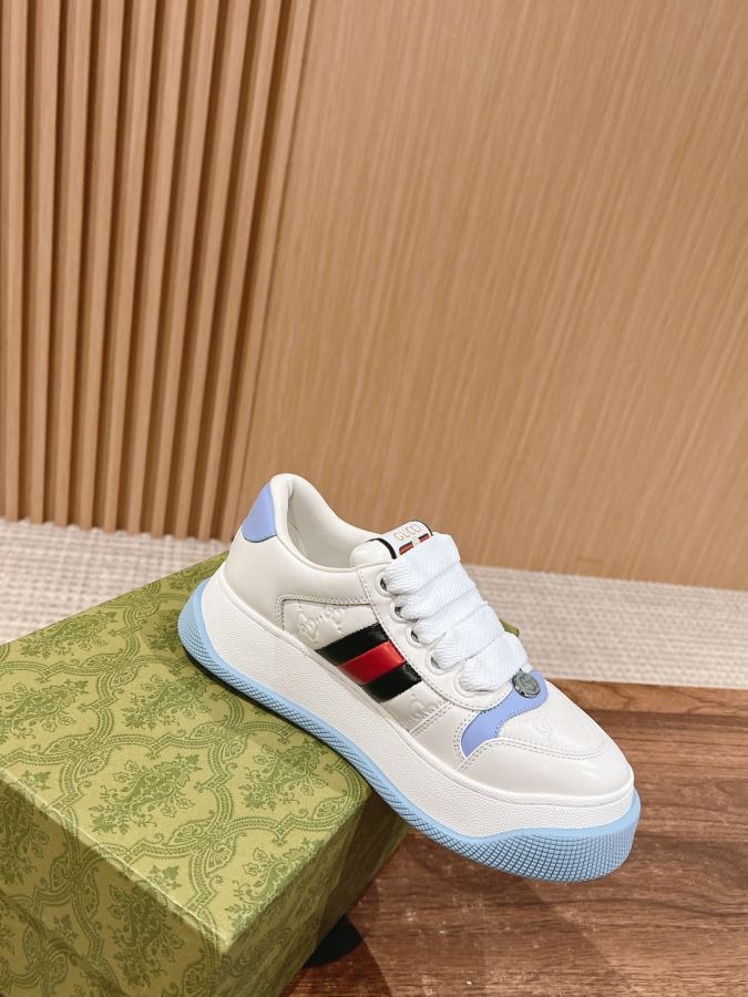 Gucci women's shoes 𝙂𝙪𝙘𝙘𝙞 𝘿𝙤𝙪𝙗𝙡𝙚 𝙎𝙘𝙧𝙚𝙚𝙣𝙚𝙧 — AAA Quality Replica — photo 3