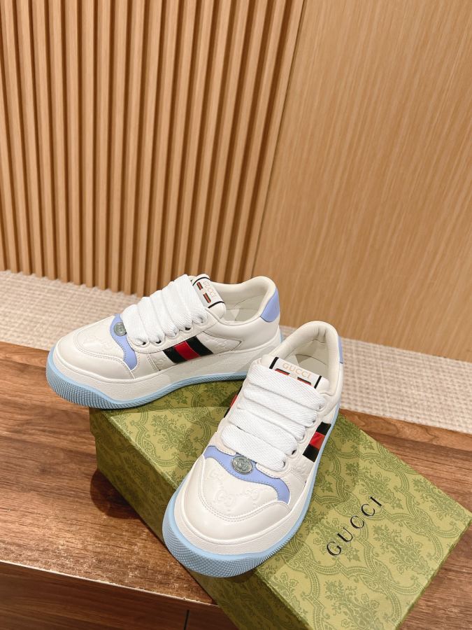 Gucci women's shoes 𝙂𝙪𝙘𝙘𝙞 𝘿𝙤𝙪𝙗𝙡𝙚 𝙎𝙘𝙧𝙚𝙚𝙣𝙚𝙧 — AAA Quality Replica — photo 4