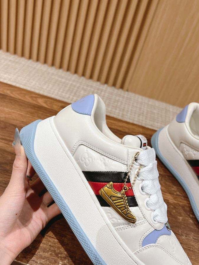 Gucci women's shoes 𝙂𝙪𝙘𝙘𝙞 𝘿𝙤𝙪𝙗𝙡𝙚 𝙎𝙘𝙧𝙚𝙚𝙣𝙚𝙧 — AAA Quality Replica — photo 7