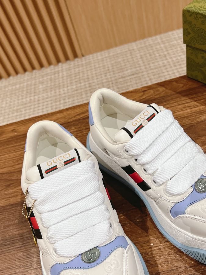 Gucci women's shoes 𝙂𝙪𝙘𝙘𝙞 𝘿𝙤𝙪𝙗𝙡𝙚 𝙎𝙘𝙧𝙚𝙚𝙣𝙚𝙧 — AAA Quality Replica — photo 8