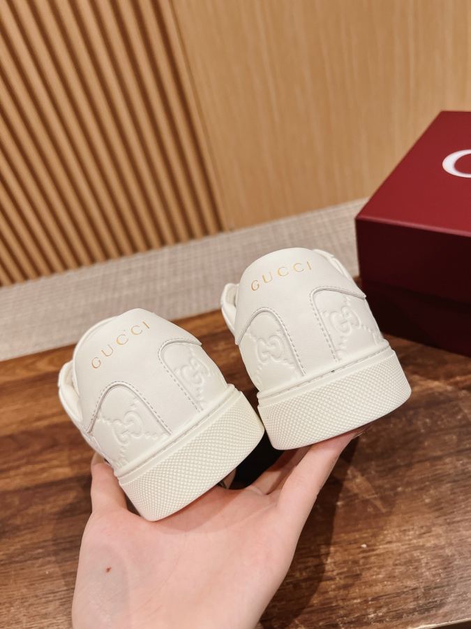 Gucci women's shoes 𝙂𝙪𝙘𝙘𝙞 𝘼𝙘𝙚# Gucci New white shoes, casual sneakers for — 1:1 Replica For Sale — photo 8