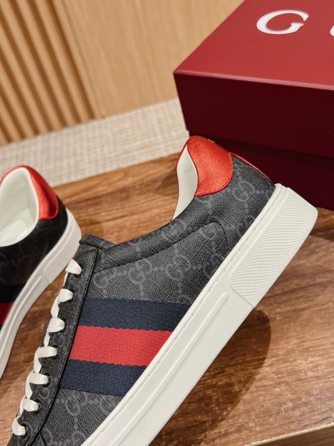 Gucci women's shoes 𝙂𝙪𝙘𝙘𝙞 𝘼𝙘𝙚# Gucci New white shoes, casual sneakers for — Premium Replica — photo 8