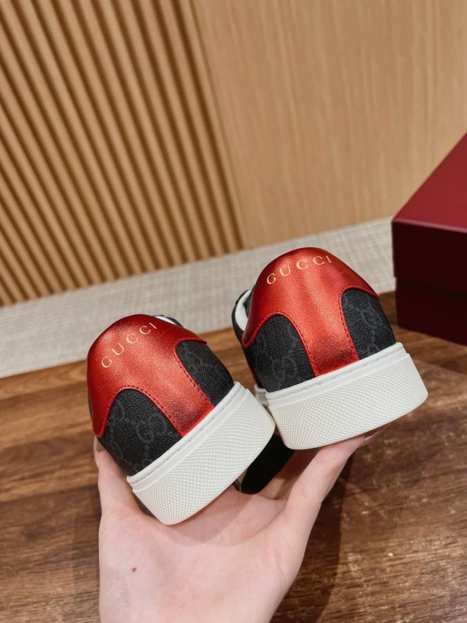 Gucci women's shoes 𝙂𝙪𝙘𝙘𝙞 𝘼𝙘𝙚# Gucci New white shoes, casual sneakers for — Premium Replica — photo 9