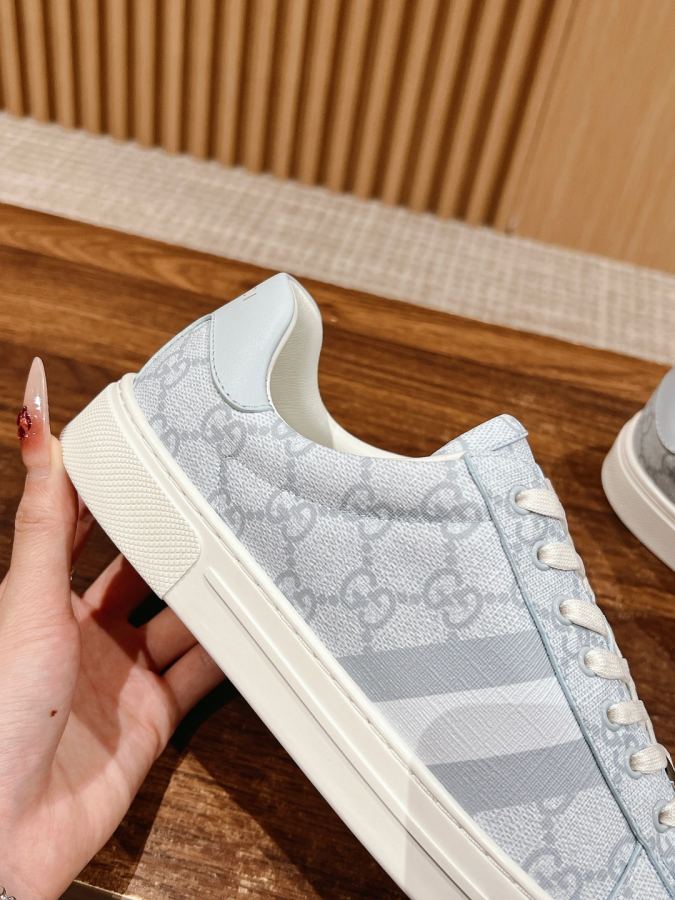 Gucci women's shoes 𝙂𝙪𝙘𝙘𝙞 𝘼𝙘𝙚# Gucci New white shoes, casual sneakers for — 1:1 Replica For Sale — photo 7