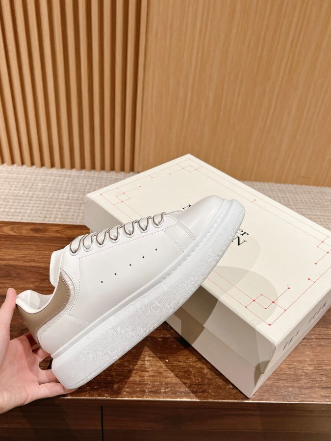 Alexander Mc Queen Women's Shoes Male +10 [Yellow leather tail and white mesh] 𝐀𝐥𝐞𝐱𝐚𝐧𝐝𝐞𝐫 — Premium Replica — photo 5