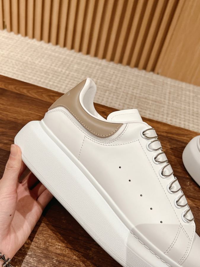 Alexander Mc Queen Women's Shoes Male +10 [Yellow leather tail and white mesh] 𝐀𝐥𝐞𝐱𝐚𝐧𝐝𝐞𝐫 — Premium Replica — photo 7